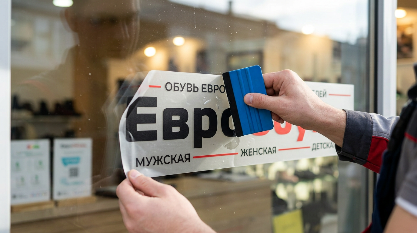 Оформление витрины